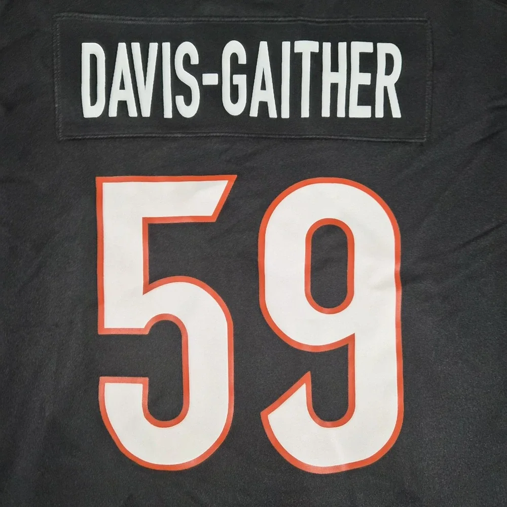 Nike Cincinnati Bengals Akeem Davis-Gaither #59 Women's NFL Jersey Large